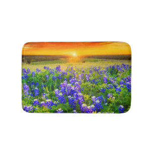 Tapis De Bain bluebonnets de Texas magnifiques