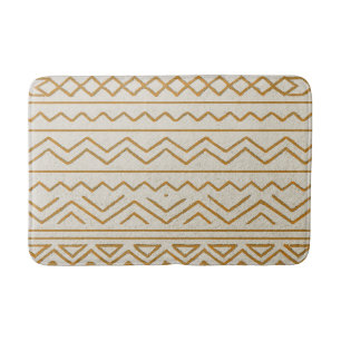 Tapis de bain bohème moderne