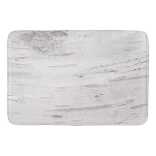Tapis De Bain Bois de bouleau blanc Maison de ferme rustique de 