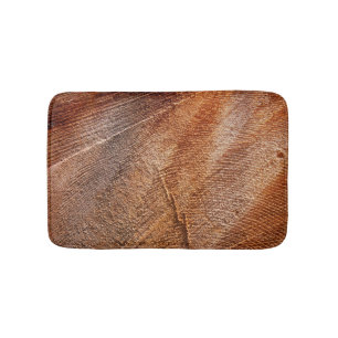 Tapis De Bain Bois de tronc coupé Grain