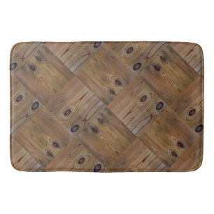 Tapis De Bain Bois texture bois naturel arrière - plan brun arbr