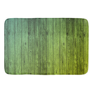 Tapis De Bain bois vert