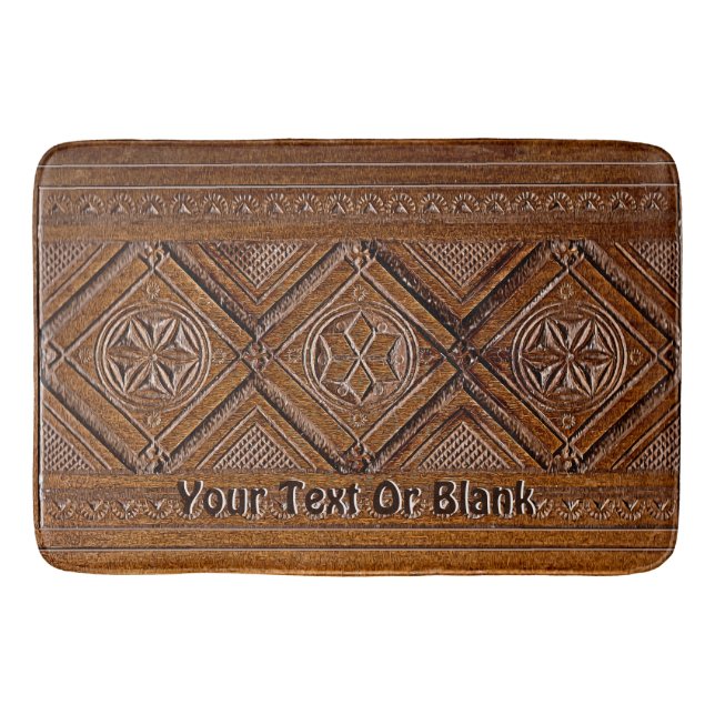 Tapis De Bain Boîte en bois sculpté russe (Devant)