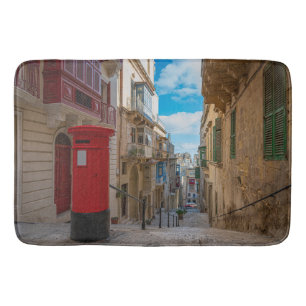 Tapis De Bain Boîte vintage rouge à Malte