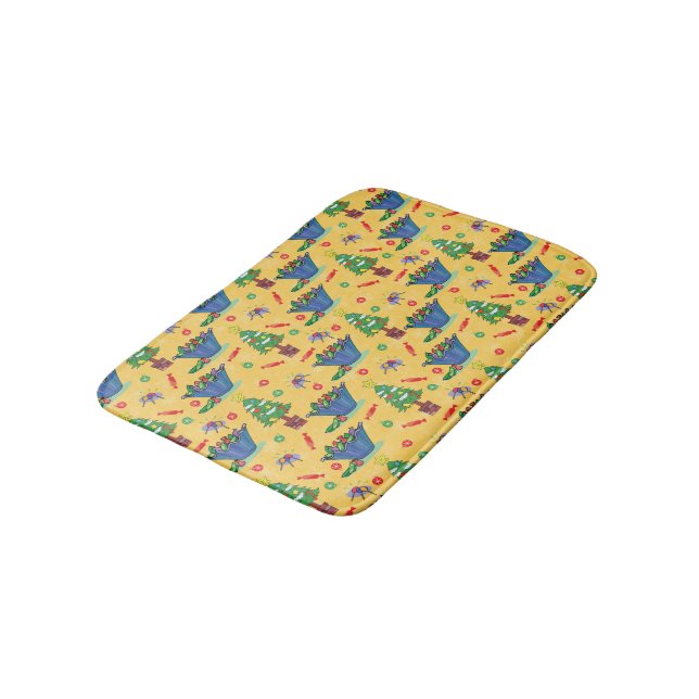 Tapis De Bain Bonbons de Noël (Angle)