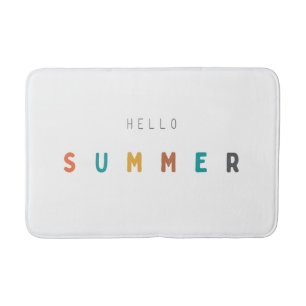 Tapis De Bain Bonjour été Bath Mat moderne