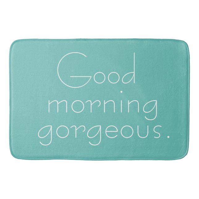 Tapis De Bain Bonjour Magnifique (Devant)
