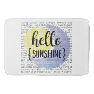 Tapis De Bain Bonjour Sunshine