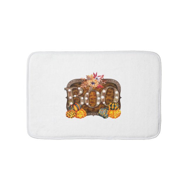 Tapis De Bain Boo Halloween (Devant)
