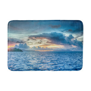 Tapis De Bain Bora Bora Ocean View Photographie