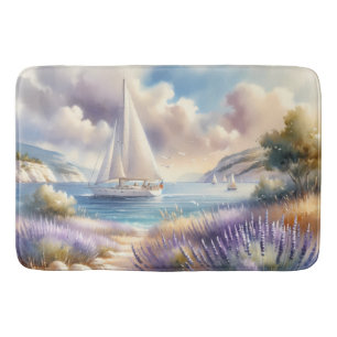 Tapis De Bain Bord de mer de la Lavande