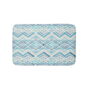 Tapis De Bain Bord de mer/plage/bleu marine