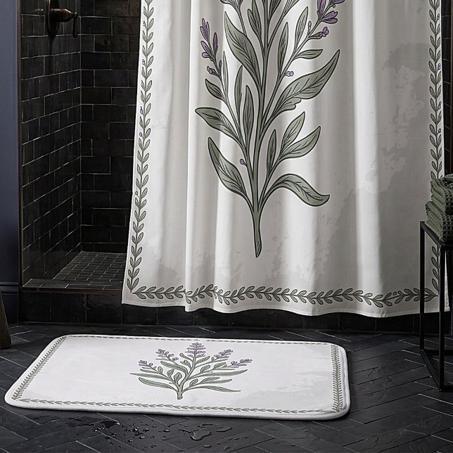 Tapis De Bain botanique Desert Sage (Créateur téléchargé)
