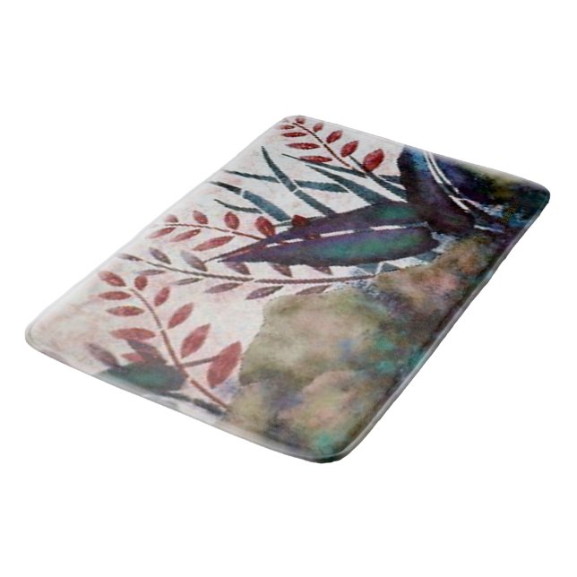 Tapis De Bain Botanique II (Angle)