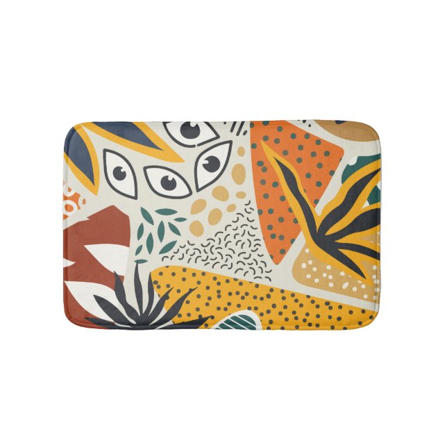 Tapis De Bain Botanique moderne (Devant)
