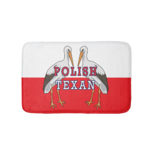 Tapis De Bain Bouche blanche texane polonaise
