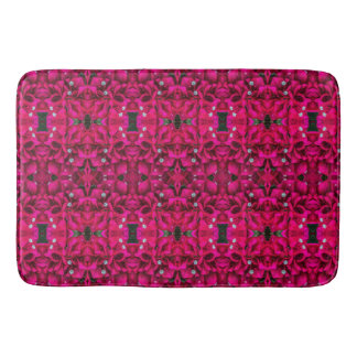 Tapis De Bain Bougainvillea Deep Pink Bath Mat