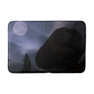 Tapis De Bain Boulder au clair de lune Parc national de Yosemi