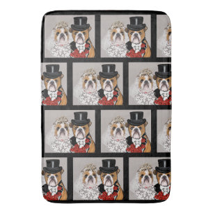 Tapis De Bain Bouledogue