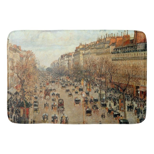 Tapis De Bain Boulevard Montmartre-Eremitage Camille Pissarro (Devant)