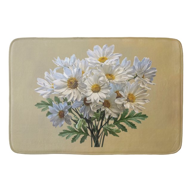 Tapis De Bain Bouquet de pâquerettes (Devant)