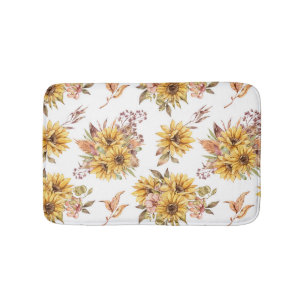Tapis De Bain Bouquet Sunflower