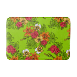 Tapis De Bain Bouquet tropical
