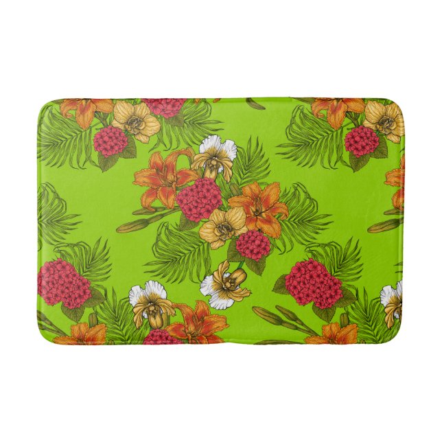 Tapis De Bain Bouquet tropical (Devant)