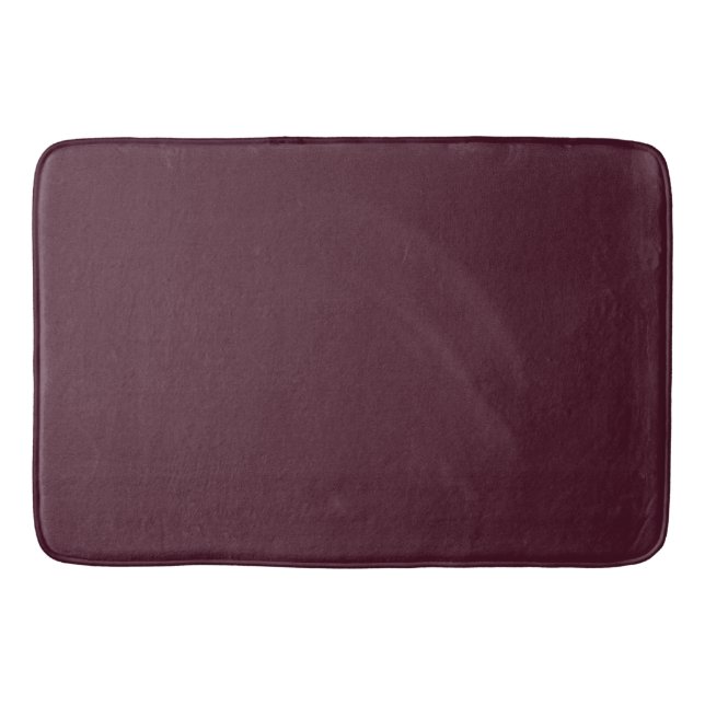 Tapis De Bain Bourgogne framboise, Bourgogne solide (Devant)