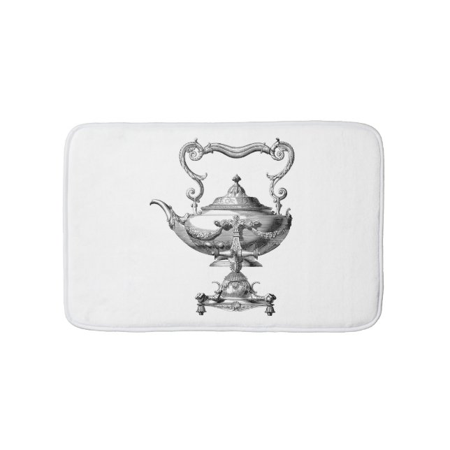 Tapis De Bain Bouteille de thé antique (Devant)