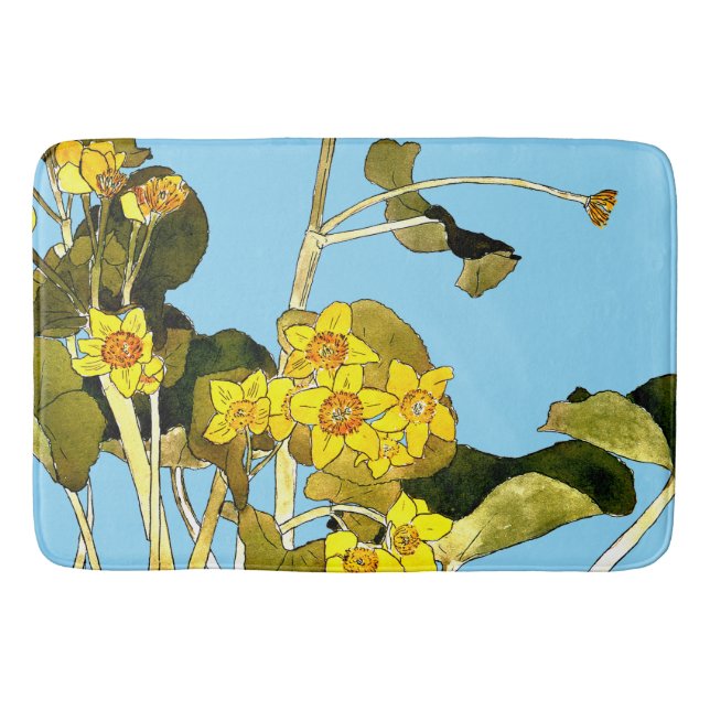 Tapis De Bain Boutons Art Nouveau (Devant)