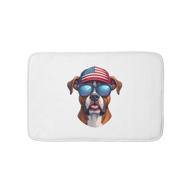 Tapis De Bain Boxer 4 juillet (Devant)