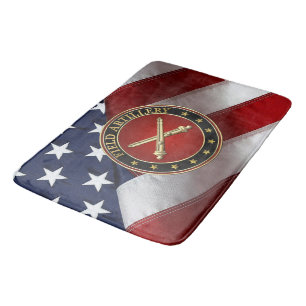 Tapis De Bain Branche de l'artillerie de campagne Insigne Éditio