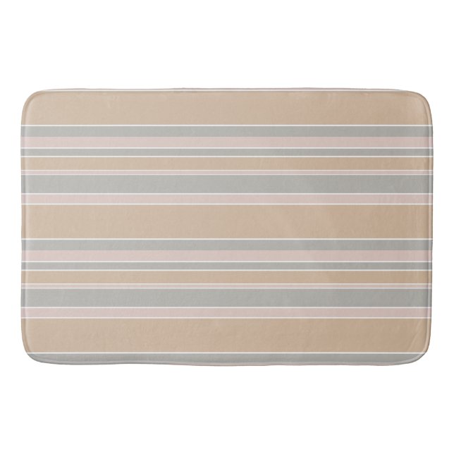 Tapis De Bain Brayures beiges (Devant)
