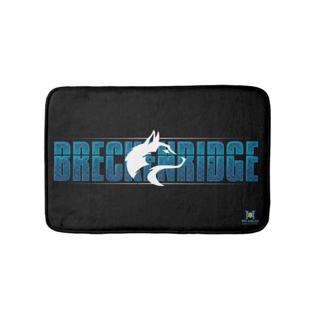 Tapis De Bain Breckenridge Huskies #7 Bath Mat (Devant)