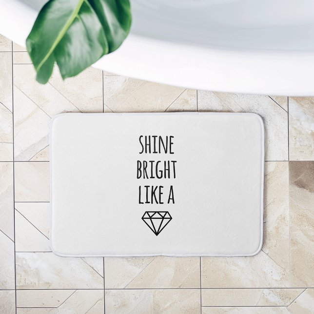 Tapis De Bain Brillant comme un bain de diamant (Créateur téléchargé)