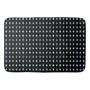 Tapis De Bain Brillant noir