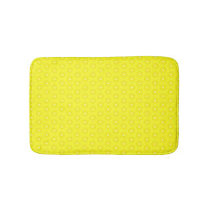 Tapis De Bain Brilliant Citron jaune soleil étoiles Motif