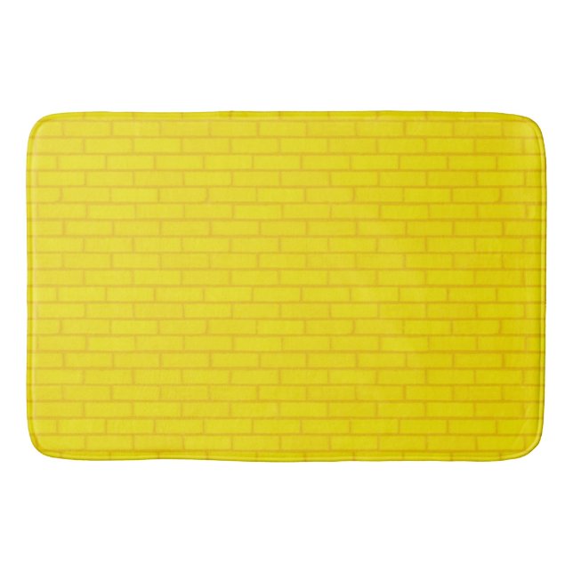 Tapis De Bain Briques jaunes (Devant)