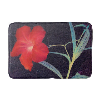 Tapis De Bain Brise rouge rustique