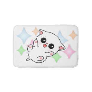 Tapis De Bain Brouille du ventre Heure Kitten