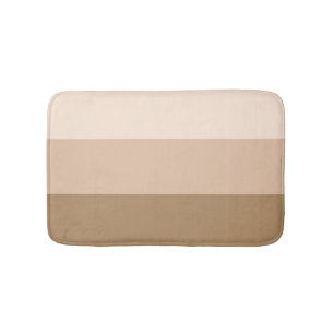 Tapis De Bain Brown Ombre strié