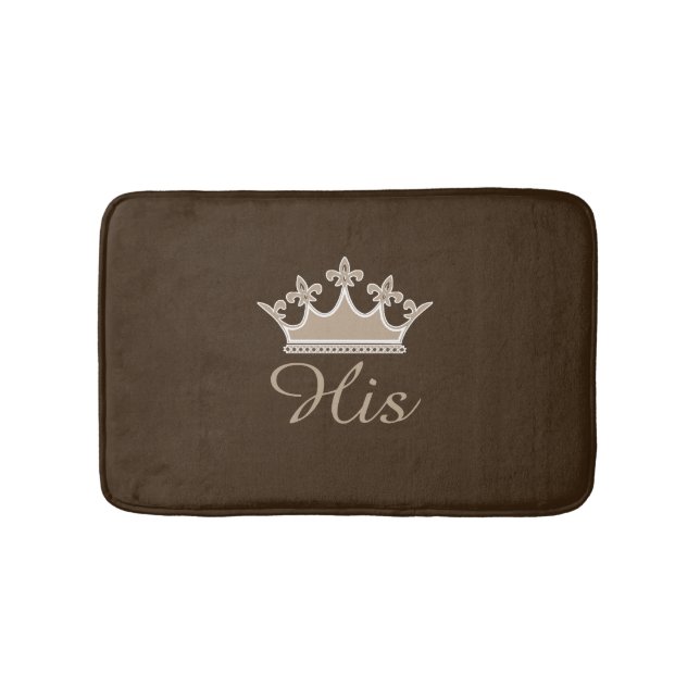Tapis De Bain Brown Sa Couronne (Devant)