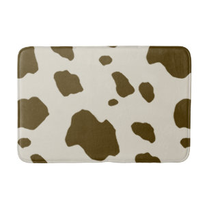 Tapis De Bain Brun de PEAU de VACHE