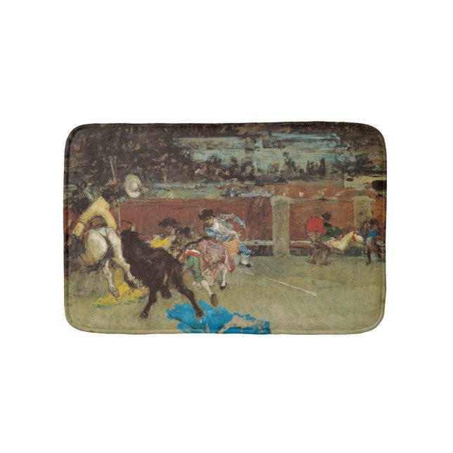 Tapis De Bain Bullfight espagnol (par Marià Fortuny) (Devant)