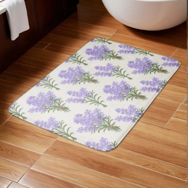 Tapis De Bain Bunches Provence Lavender (Créateur téléchargé)