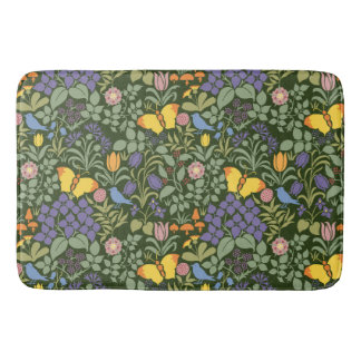 Tapis De Bain C. F. Un Jardin aux papillons Voysey Grand Mat de
