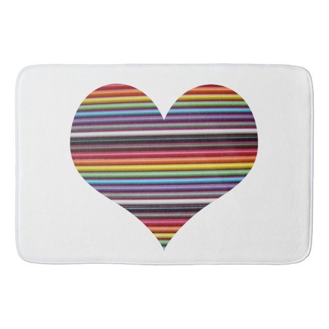 Tapis De Bain Câble à ruban arc-en-ciel (Devant)