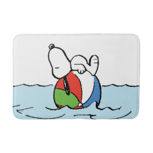 Tapis De Bain cacahuètes   Snoopy Beach Ball Beach