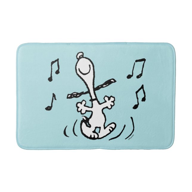 Tapis De Bain cacahuètes | Snoopy Dancing (Devant)
